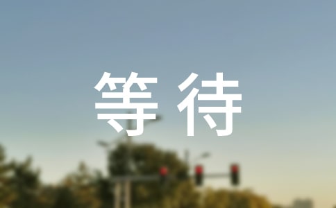 等待花开的日子作文