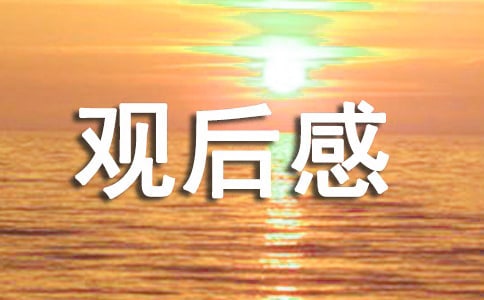 守望一生观后感