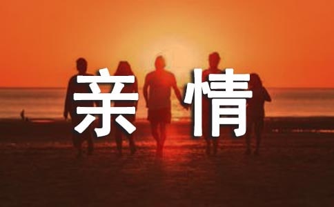 亲情的作文500字