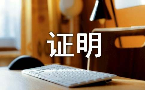 工资收入证明