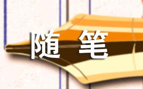 随笔作文500字