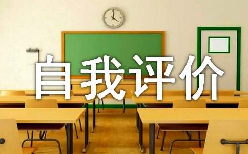 在思想上的自我评价