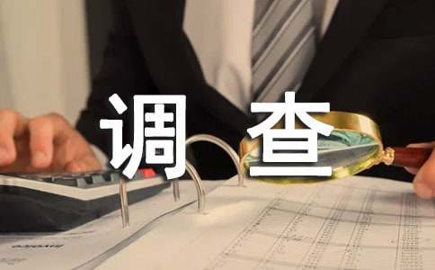 实习调查报告