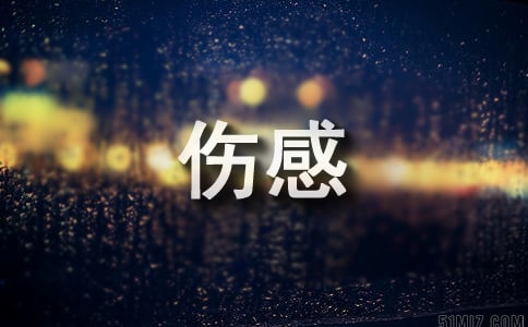 伤感作文500字
