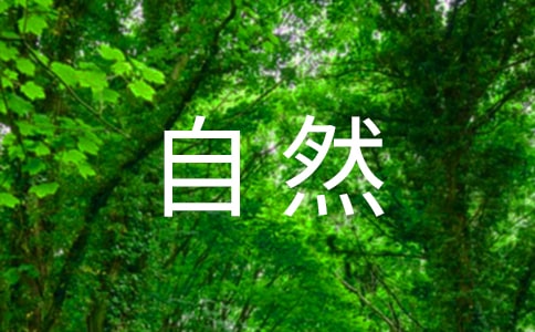 假如我是大自然中的一员作文350字