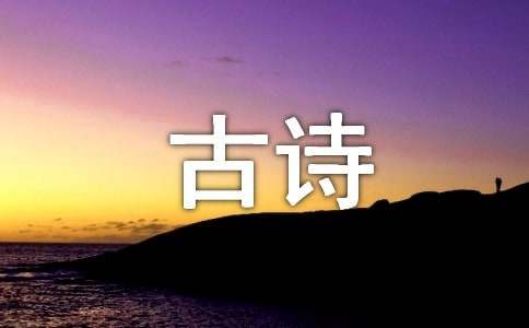 读千年古诗有感