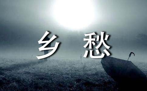 乡愁读后感